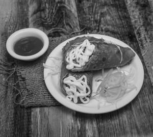 Chicken malai roll