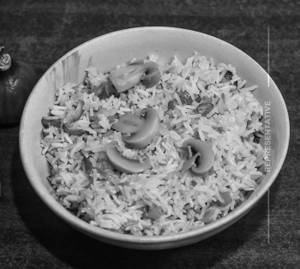 Mushroom fried  rice