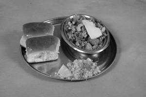 Boil Bhaji Pav Butter
