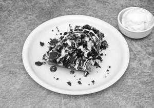 Dark Chocolate Heaven Waffle Sundae