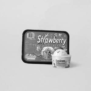Strawberry Ice Cream (700 Ml) Tub