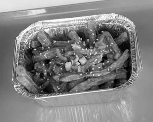 French Fries With Chilli Potato