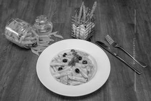 Pink pasta