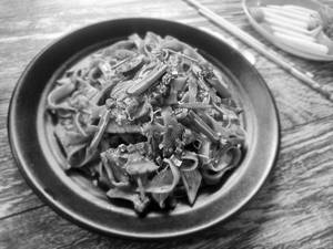Flat Noodles With Choice Of Sauce