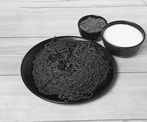 Kavuni Idiyappam With Coconut Milk                                                   