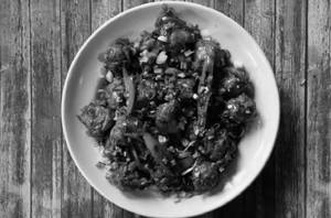 Mushroom Chilly Dry