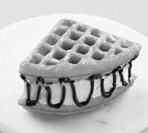 Ice Cream & Fudge Vanilla Waffle