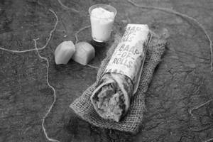 Chicken korma roll       