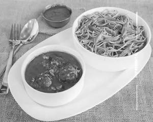 Veg Manchurian Noodles