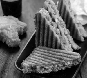 Corn Cheese Toast Sandwich Grill
