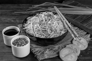 Veg Hakka Noodles