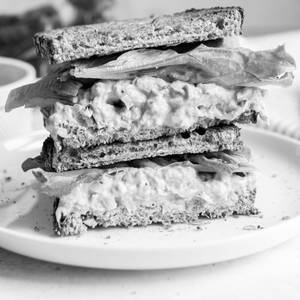 Tuna Salad Sandwich (Served with Fries & Salad)
