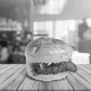 Chicken Strips Jumbo Burger 
