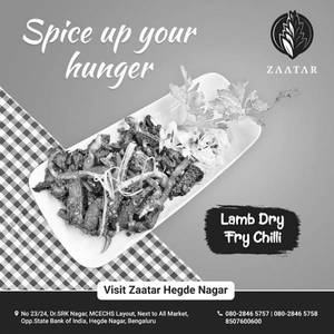 Lamb Dry Fry Chilli