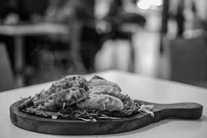 Veg Sizzler Momos