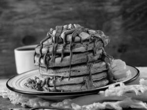 Banana Nutella Pancakes