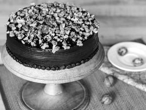 Chocolate Walnut Cake