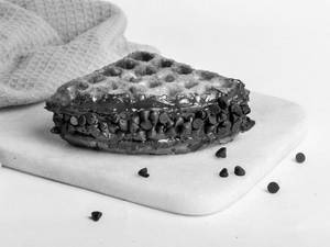 Belgian Dark Chocolate Waffle Sandwich
