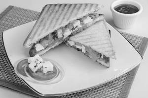 Italian Mayo Paneer Grilled Sandwich