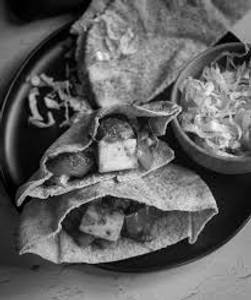 Schezwan Paneer Wrap