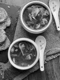 Veg clear soup     