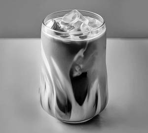 Hazelnut cold coffee