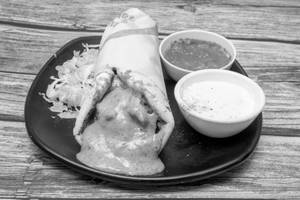 Kuboos Special Chicken Shawarma