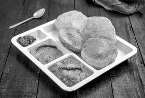 Puri Sabji + Raita