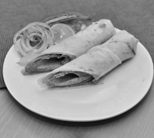 Paneer Kebab Roll