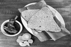 Paratha Mutton Kosha Combo