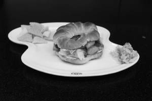 Chicken Salami Sandwich