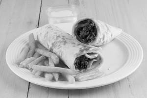 Mexican shawarma roll
