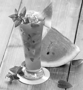 Red Melon Mojito
