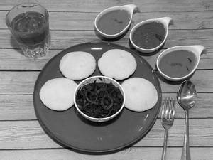 Idli Squid Roast Combo