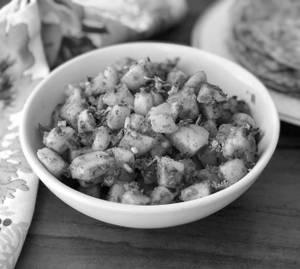 Aloo Sukhi Bhaji