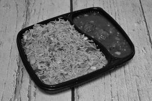 Veg Manchurian + Veg Fried Rice Serves 1