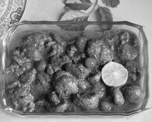 Afghani Mushroom Masala
