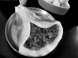 Mushroom Masala Dosai