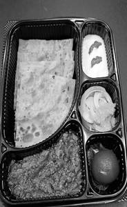 Chicken Keema With Latcha Paratha