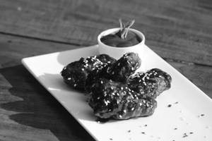 BBQ Chicken Wings [4 Pieces]