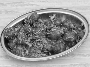 Mushroom manchurian dry