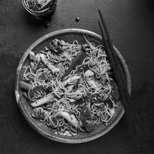 Schezwan Chicken Noodle Bowl