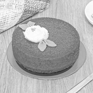 Mysterious White Rose Cake