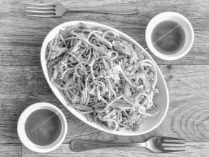 Chicken noodles