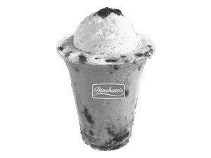 Smoothie With Ice Cream Blueberry