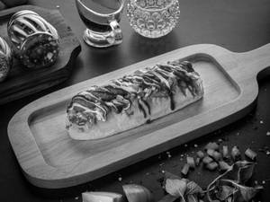 Saucy Veg Hot Dog
