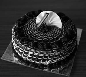 Double Chocolate Fresh Cream Cake