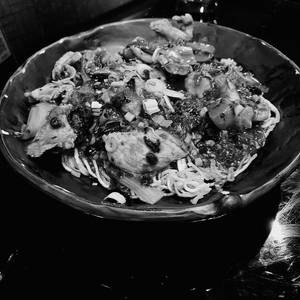 Pan Fried Noodles - Chicken