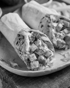 Paneer Shawarma