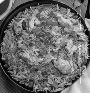 Egg Chicken Fried Rice   